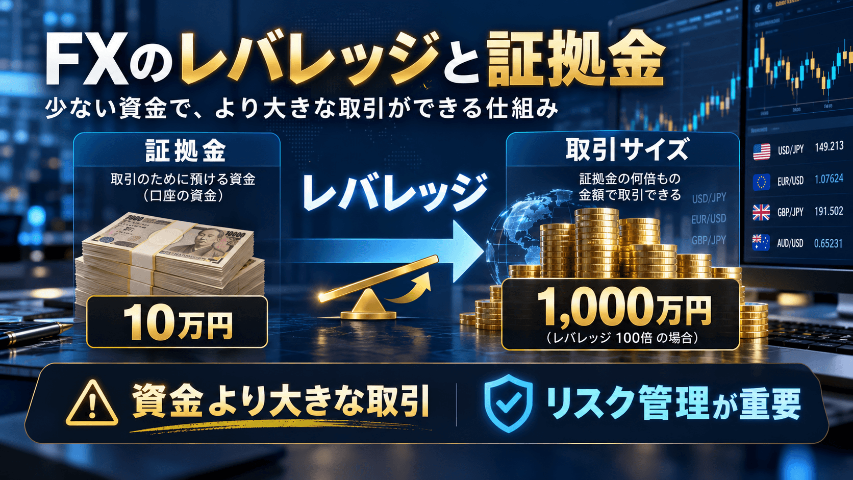 4. 証拠金とは?