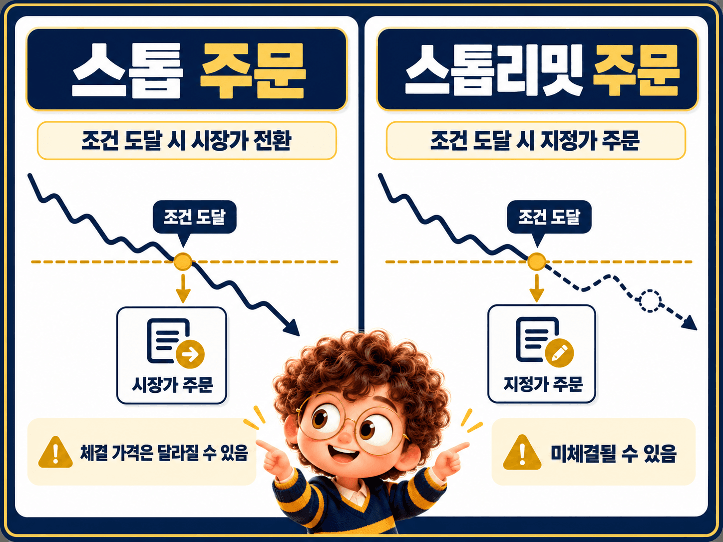 2. 스톱 주문과 스톱리밋 주문