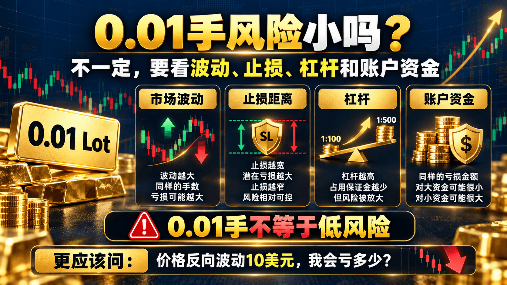 4. XAUUSD的盈亏怎么理解?