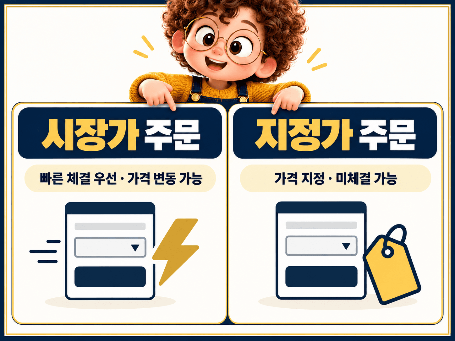 1. 시장가 주문과 지정가 주문