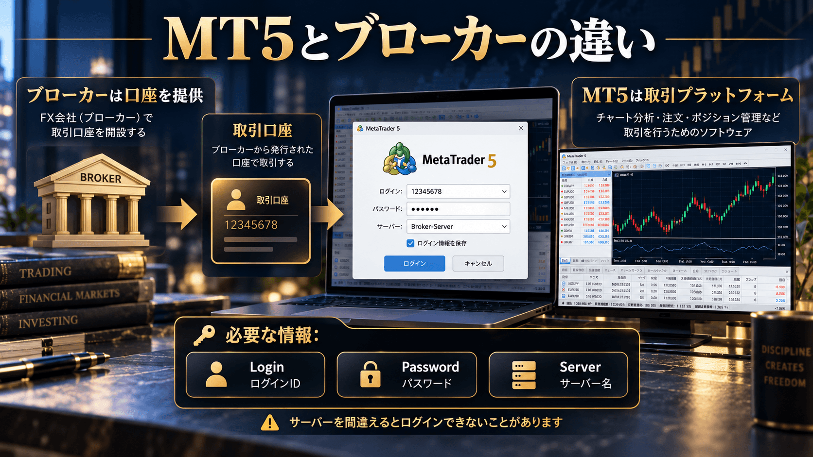 2. デモ口座を開設する前にブローカーを確認